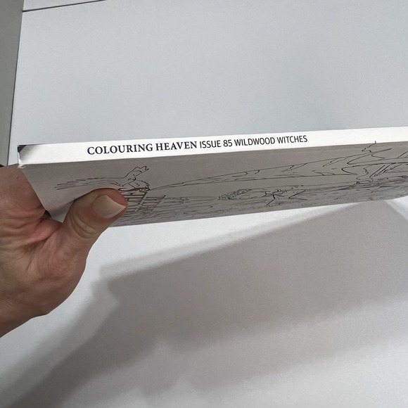 Colouring Heaven Adult Coloring Book Magazine Wildwood Witches Special #85 - Picture 4 of 12